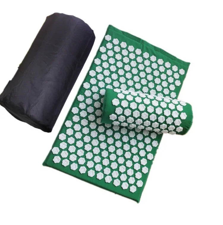 Lotus Acupressure Massage Cushion & Yoga Mat