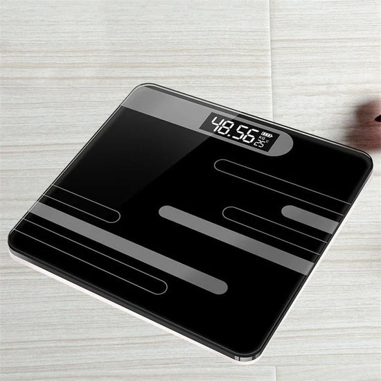 Mrosaa Smart Glass Body Scale USB LCD Display