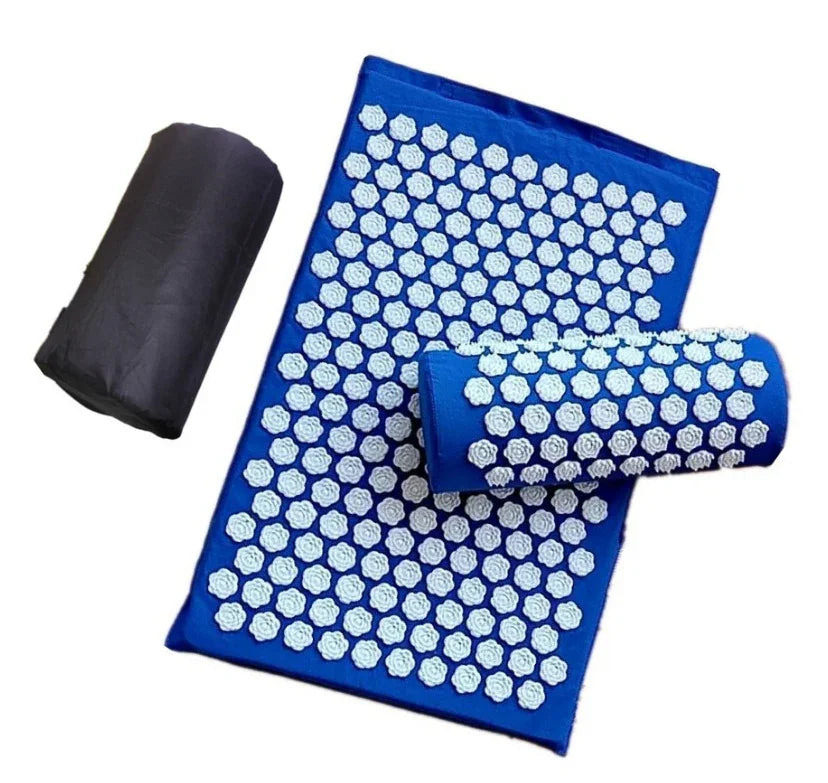 Lotus Acupressure Massage Cushion & Yoga Mat
