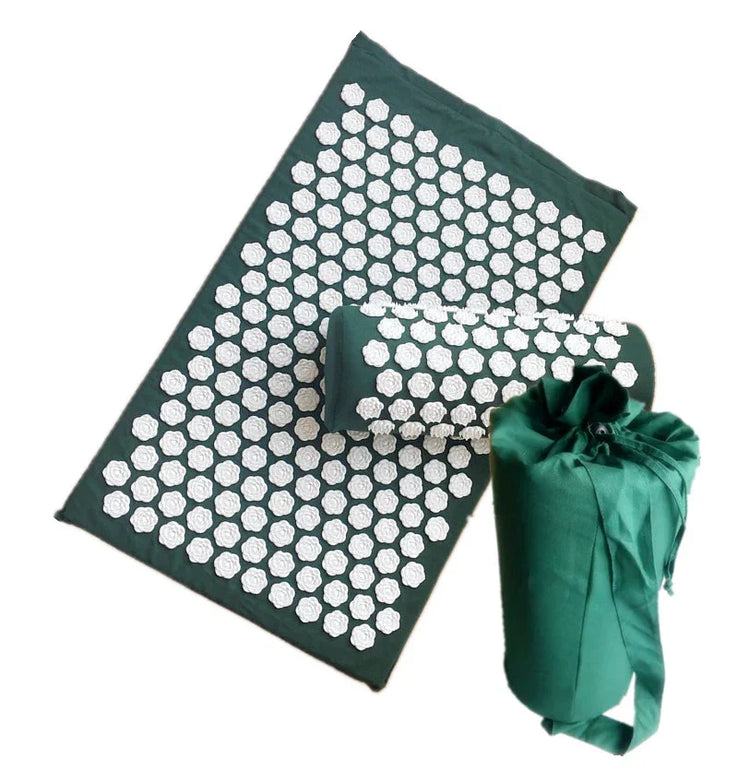 Lotus Acupressure Massage Cushion & Yoga Mat