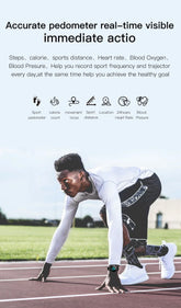 SN80 Smart Fitness Watch with Heart Rate Monitor Fitalaura