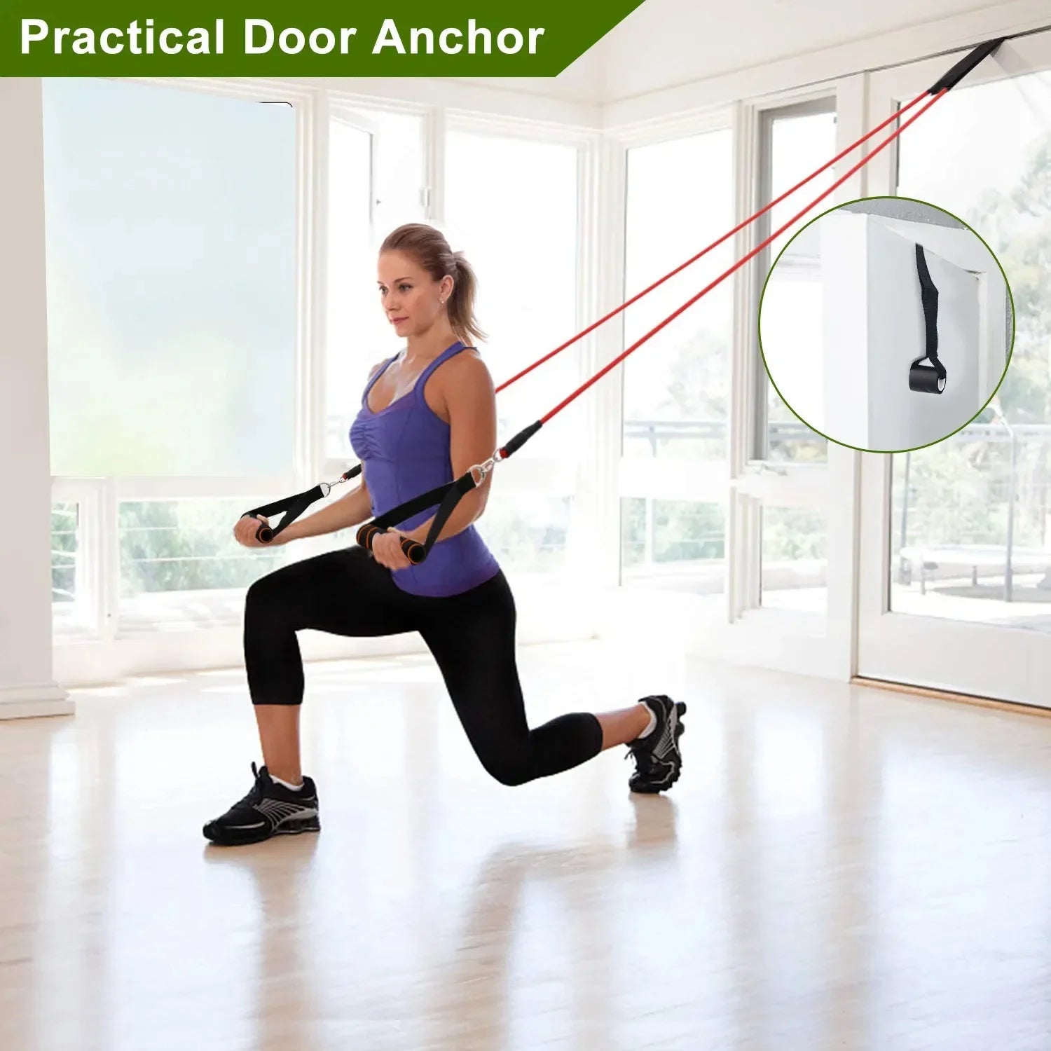 11-Pcs Resistance Bands Set Fitness & Workout Tubes