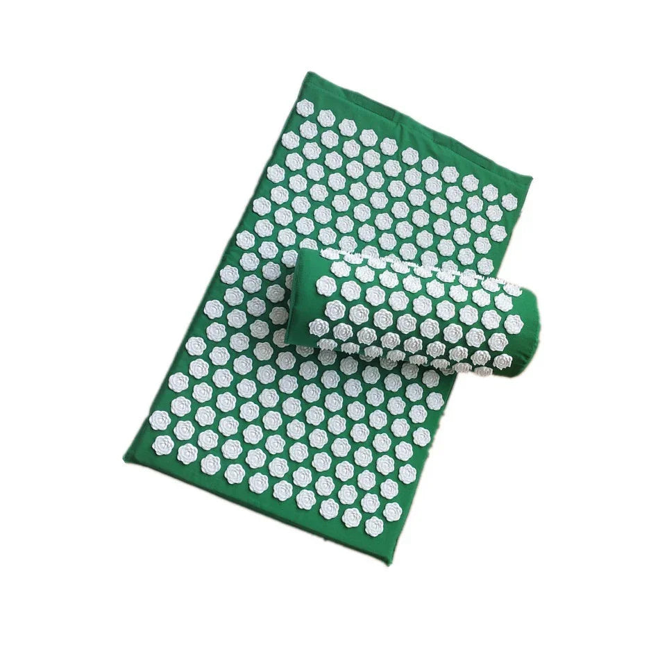 Lotus Acupressure Massage Cushion & Yoga Mat