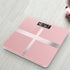 Mrosaa Smart Glass Body Scale USB LCD Display
