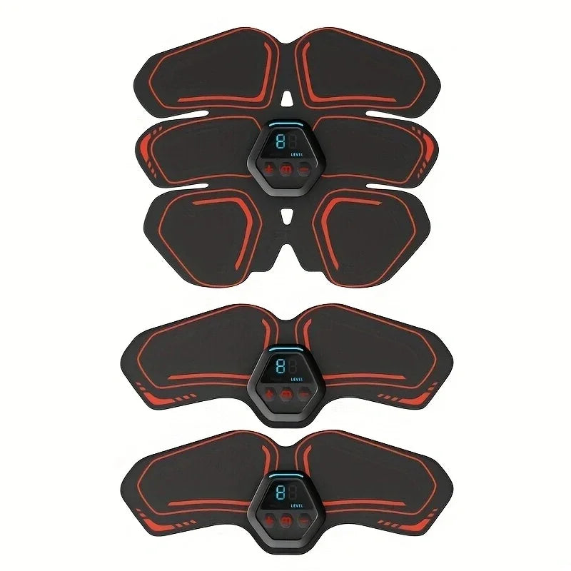 ABS EMS Muscle Stimulator USB Rechargeable with LCD
