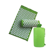 Green acupressure Lotus Acupressure Massage Cushion & Yoga Mat