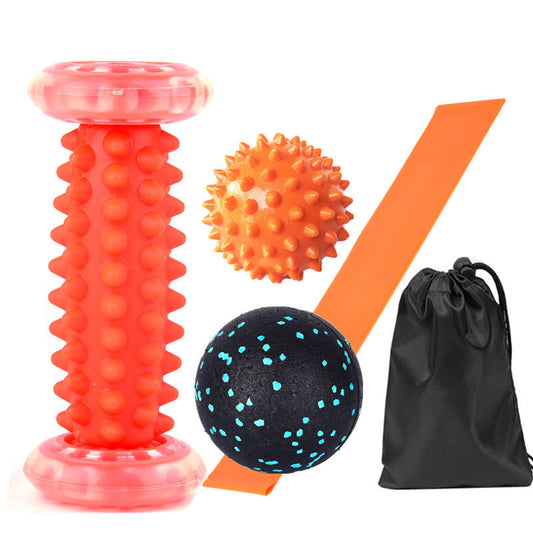Foot Massage Roller & Fitness Yoga Ball