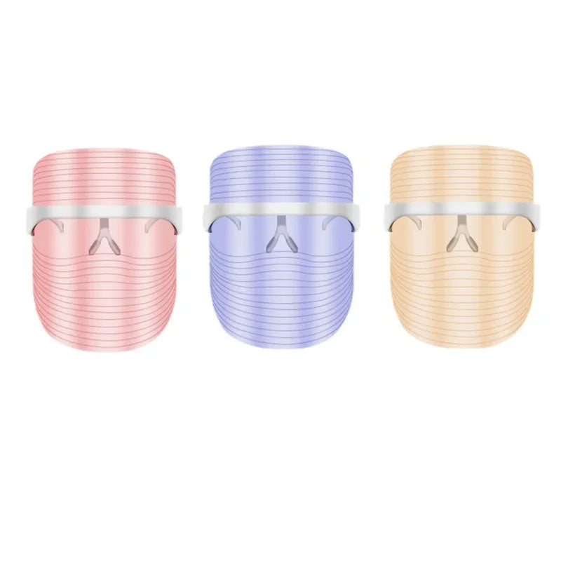 LED 3-Color Beauty Mask Acne & Skin Rejuvenation