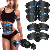 ABS EMS Muscle Stimulator USB Rechargeable with LCD