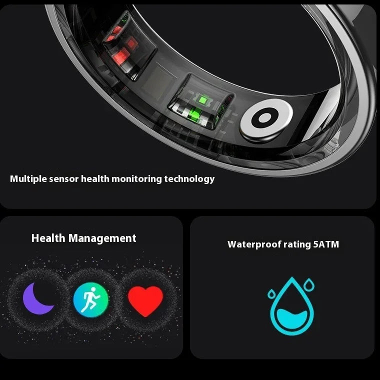 Smart Health Ring HR & Sleep Tracker